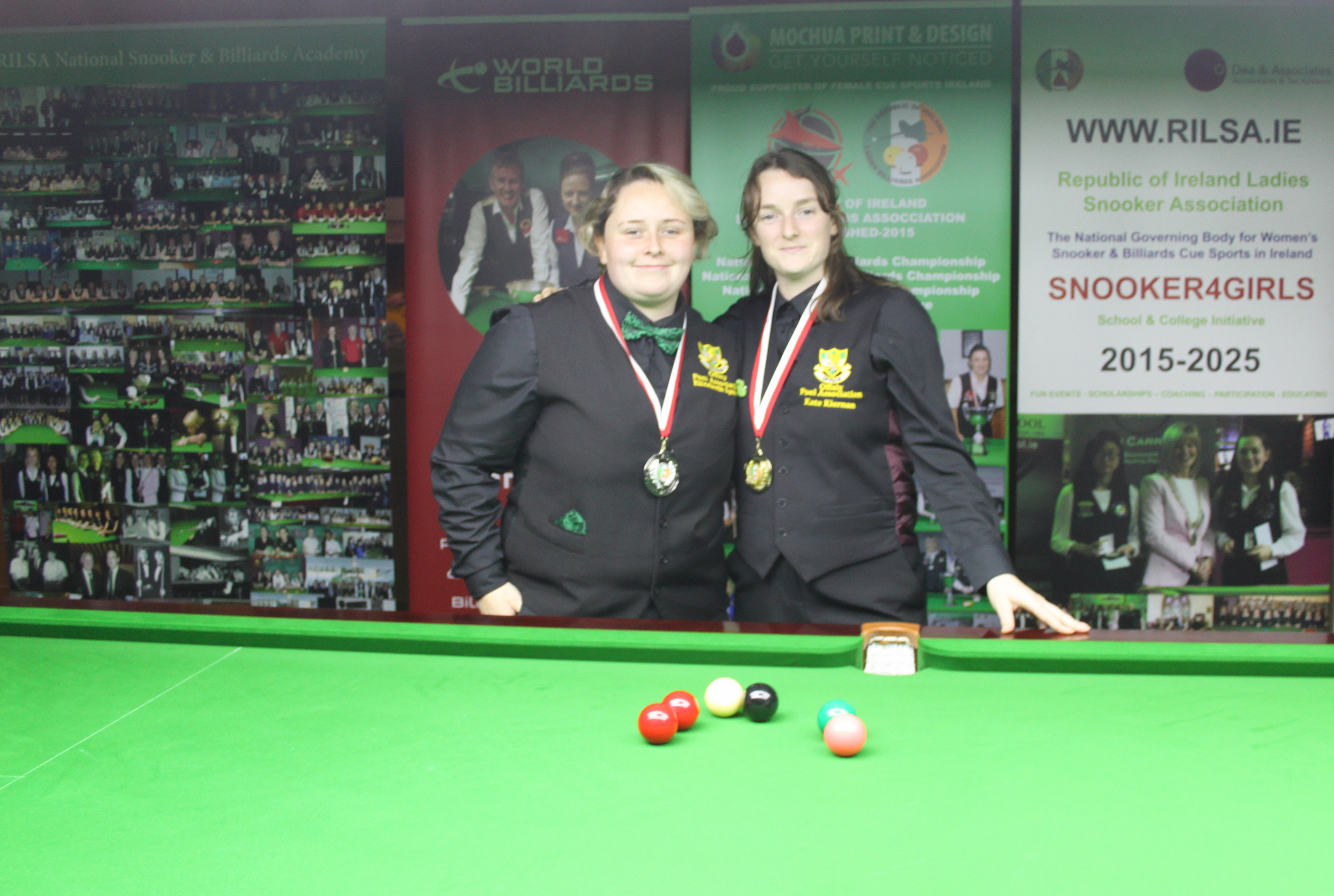 Katie Kiernan Wins National Intermediate Snooker Ranking Event at her first Competition in Newbridge